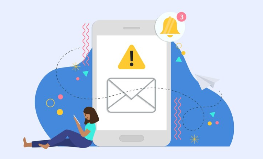 Concept new message for landing page