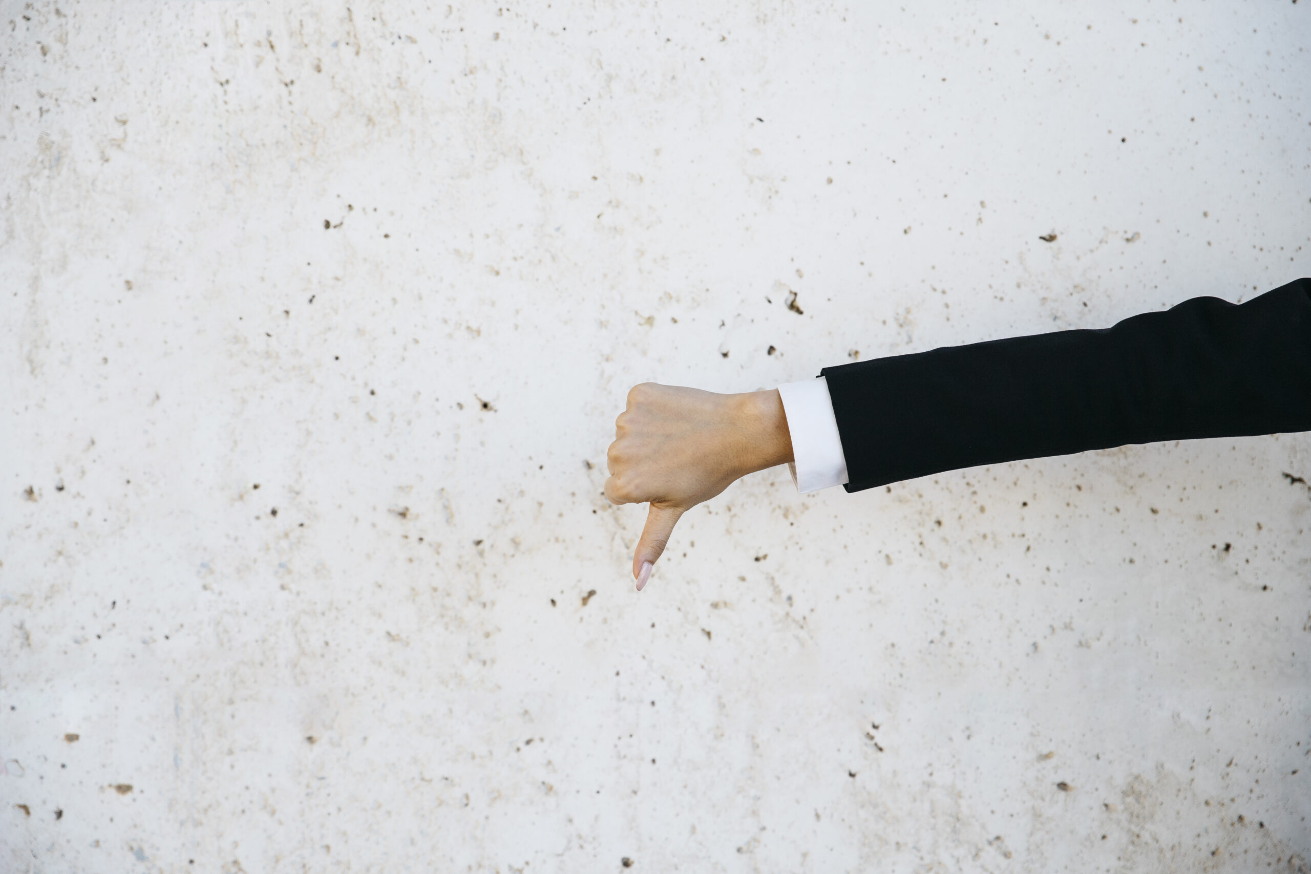 businessman-doing-negative-gesture bad sales follow-up