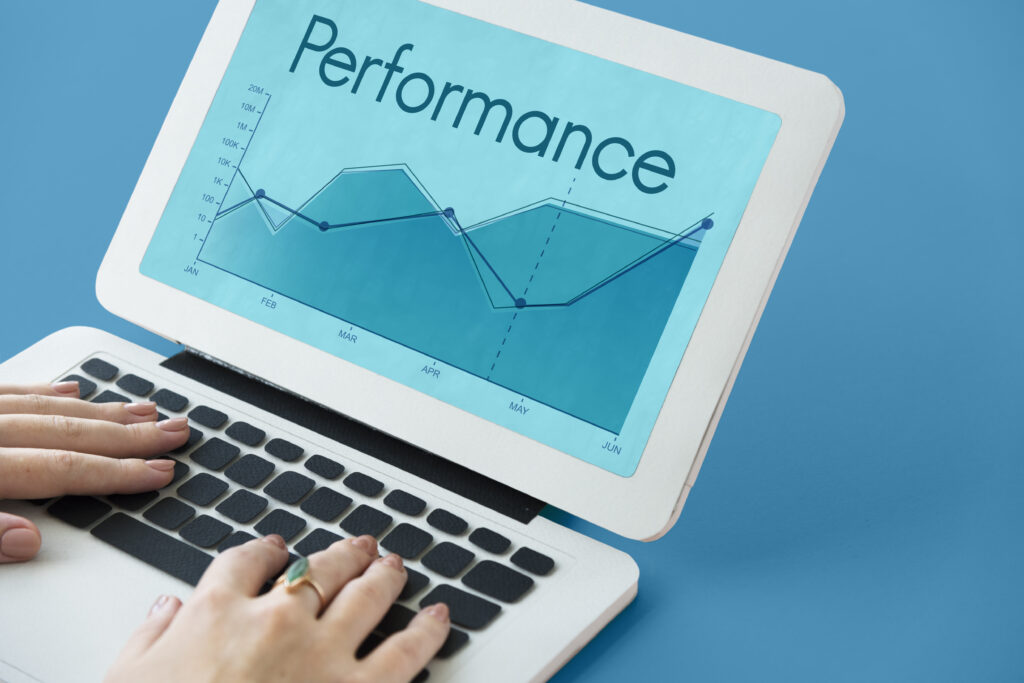 corporate-business-line-graph-report in founder-led sales