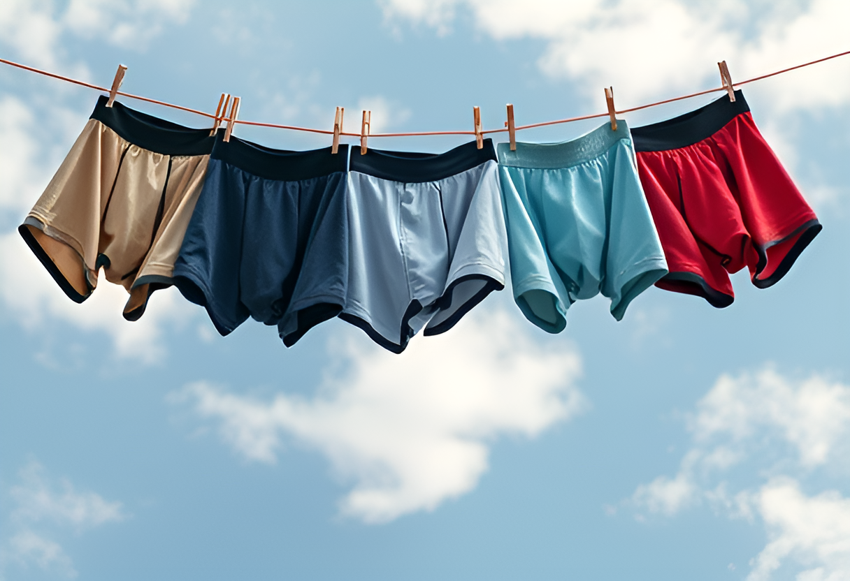 five_underpants_hanged_up_sky_in_the_background