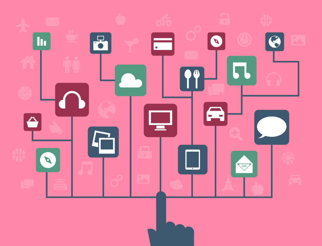 social-media-touch-technology-concept