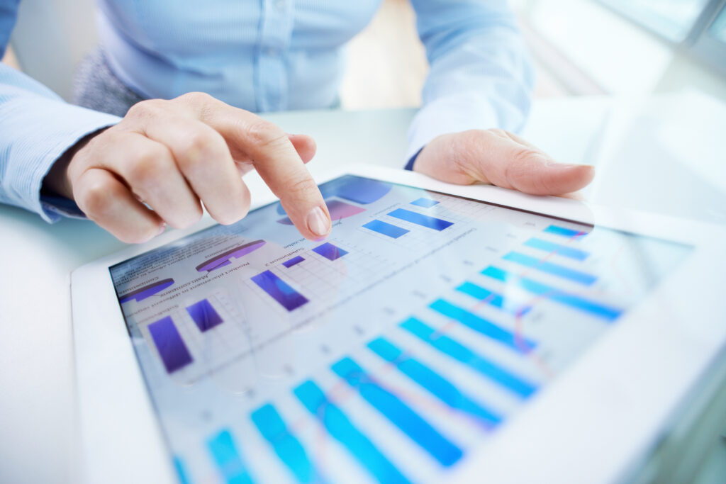 business-reports-close-up leveraging sales
